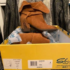 Sbicca vintage collection Tan Caireen size 8 worn once excellent condition